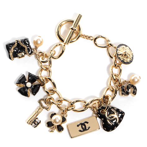 chanel charms for bracelets|authentic chanel bracelet.